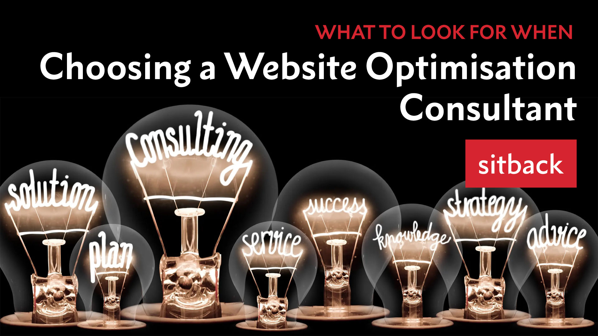 What to Look for When Choosing a Website Optimisation Consultant